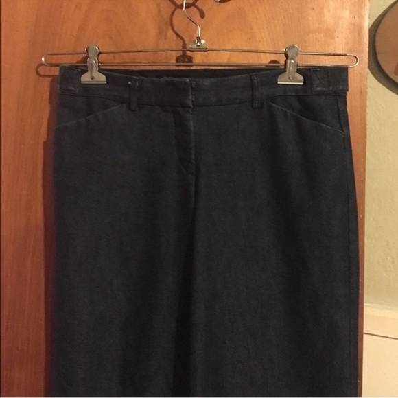 Express Wide Leg Jeans sz 6 - Picture 4 of 5